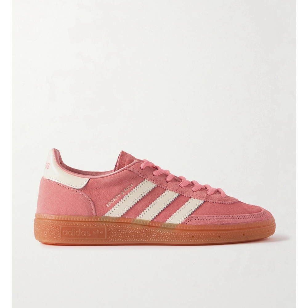 Adidas x sporty & rich pink sneakers men’s size 9 women’s size 10